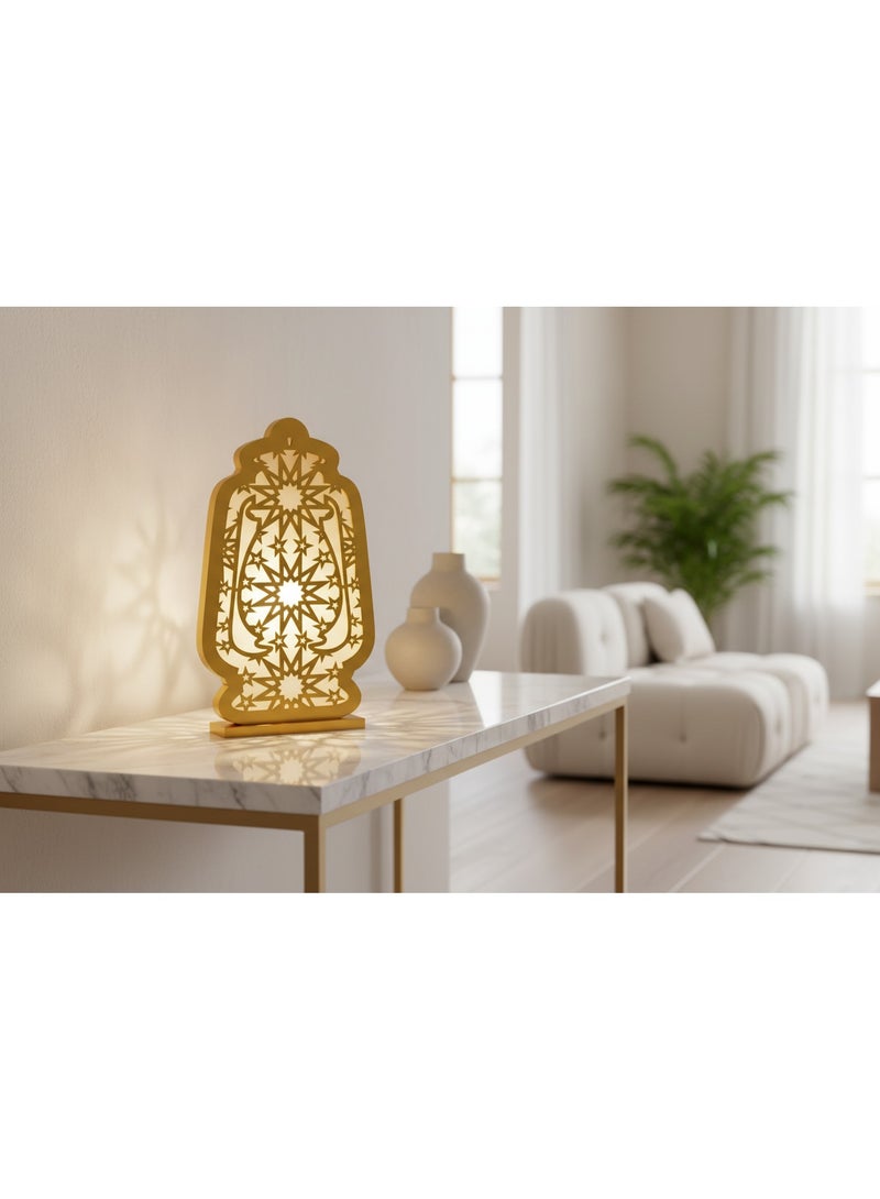 AKDC Ramadan Decor Display Stand, Perfect for Decor,  62 CM - Gold - Image 2